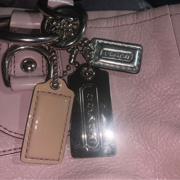 Coach Leather Brook Shoulder Handbag Lavender  A0973-13582 - Picture 6 of 10